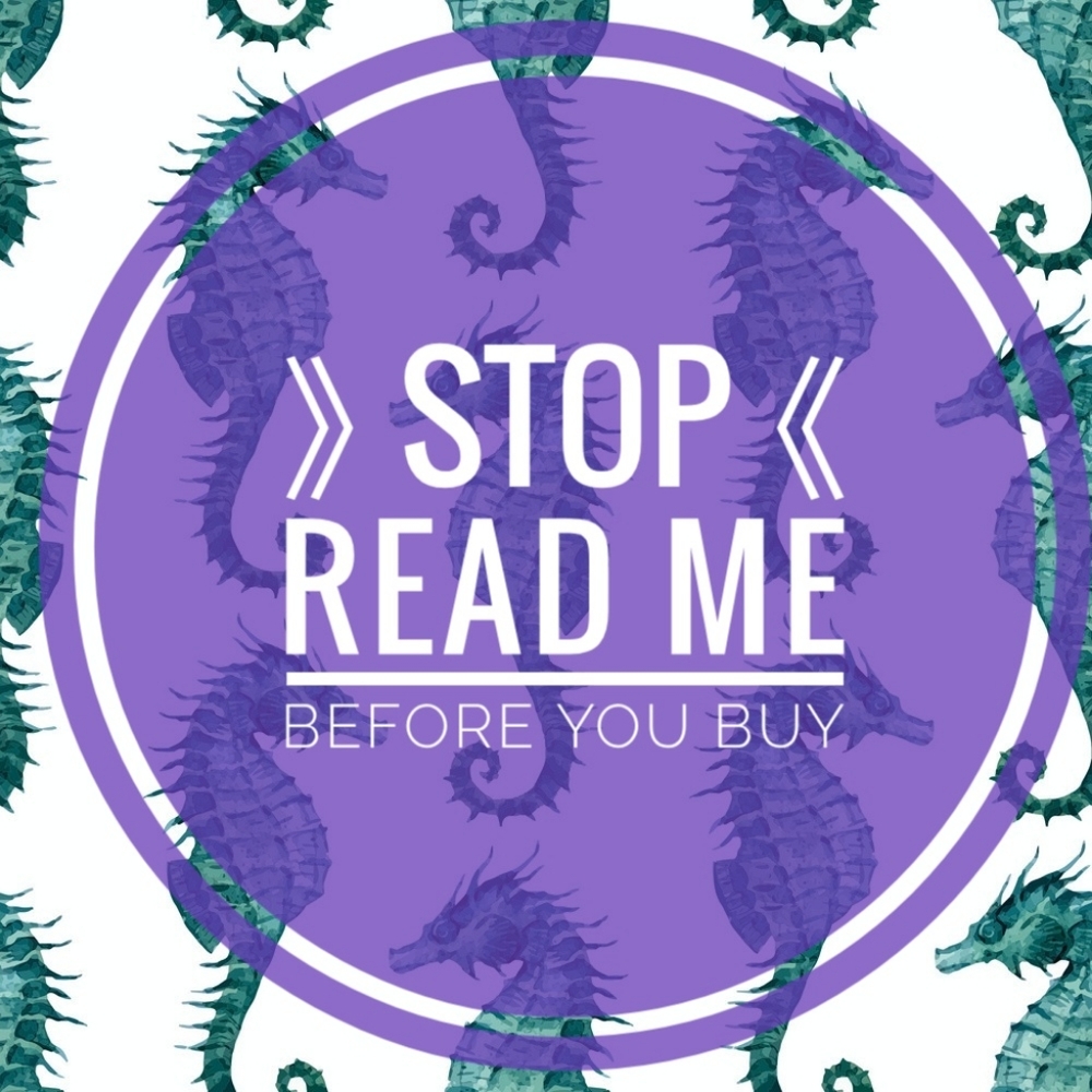 Read Me Before You Buy